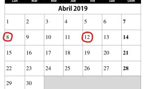 Preinscripciones ESO y Bachillerato (8 a 12 de abril)
