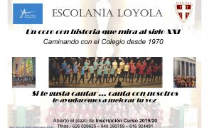 Inscripción a la Escolanía Loyola (curso 2019/20)