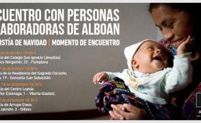 Celebración de Navidad de ALBOAN en el colegio